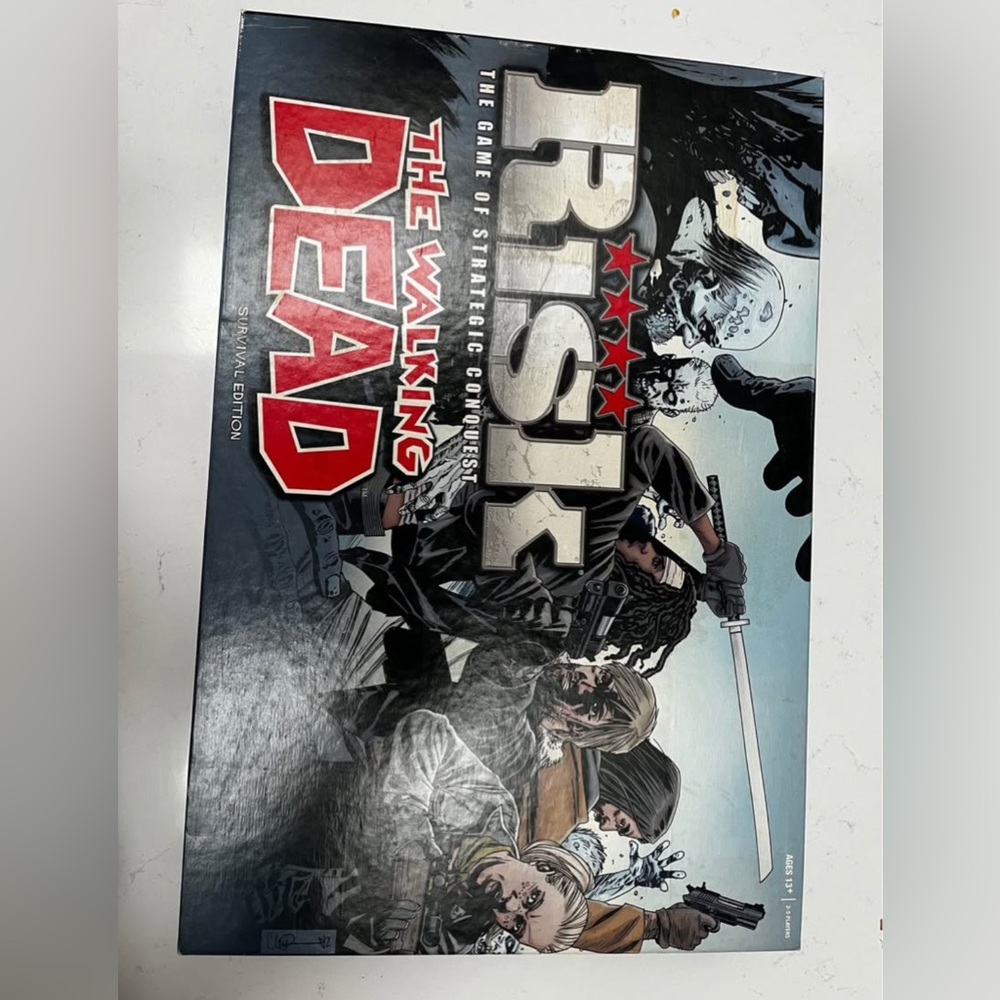 Walking Dead Survival Edition Risk board game